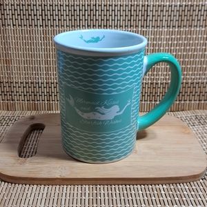 Mint Green & White Mermaid Kisses Starfish Wishes Mug Tea/‎ Coffee Cup Large